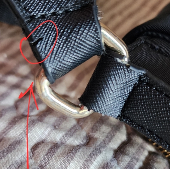 Karl Lagerfeld Black Crossbody Bag With Gold Accents - Picture 7 of 7